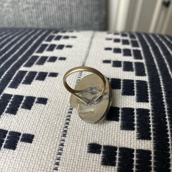 Vintage Navajo Turquoise Ring - Picture 7 of 16